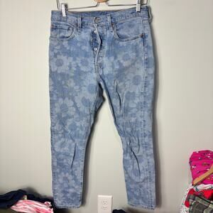 Floral Levi’s Denim Jeans